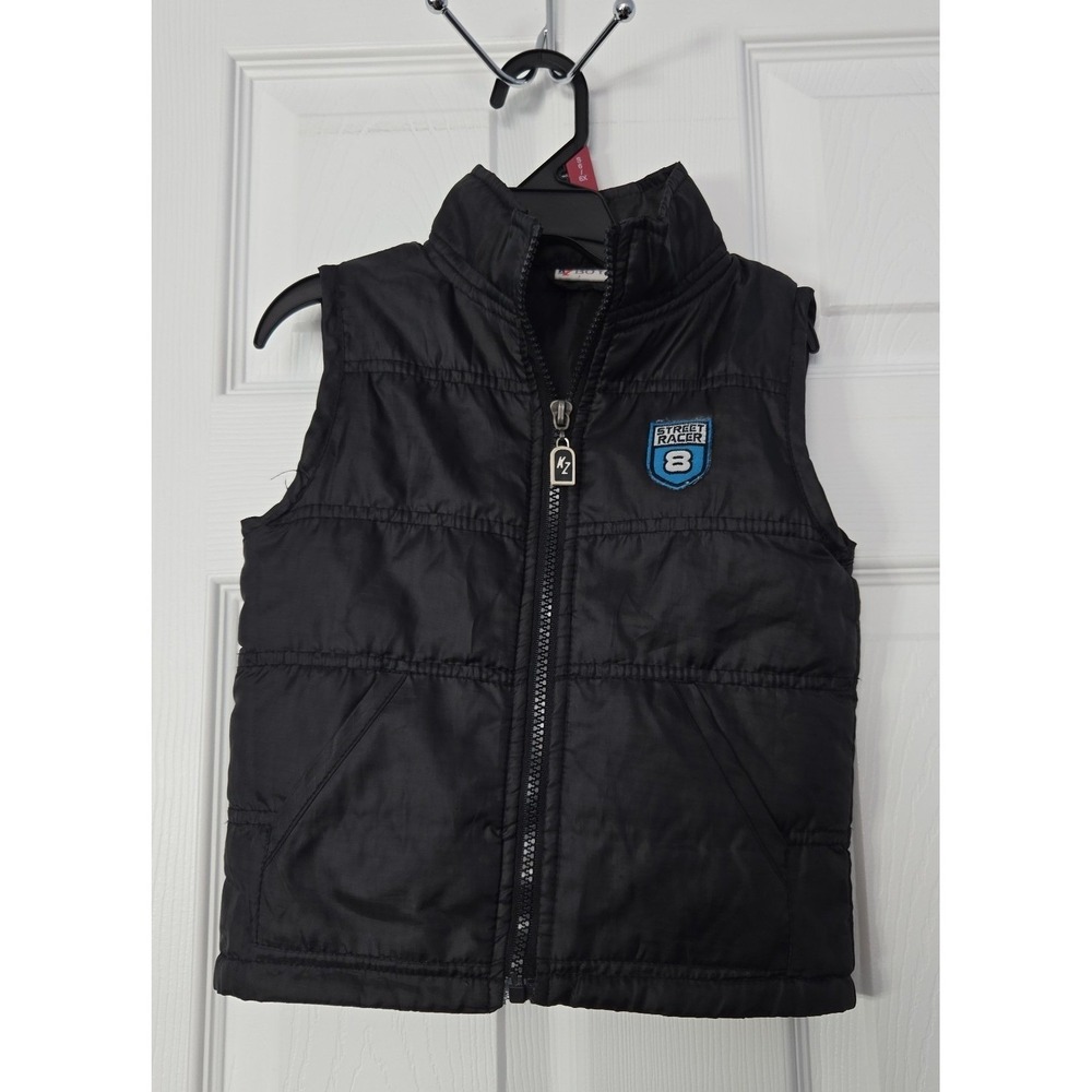 KZ Toddler‎ Boys Light Weight Vest Size 2T. Black Zipup